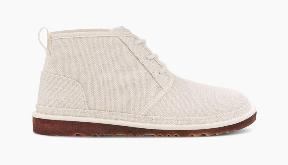 Ugg Chukka Boot Mens - Ugg Neumel Natural Beige - 018OJAWMS